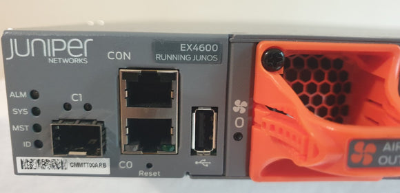 Juniper EX4600-40F-AFO Running Junos