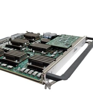 Computer circuit board with multiple components.