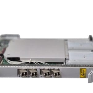 Network circuit board with multiple connectors.