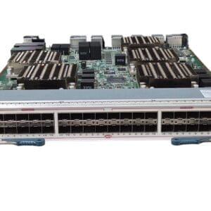 Network module with multiple port connections.