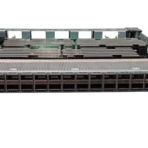Network switch with multiple Ethernet ports.