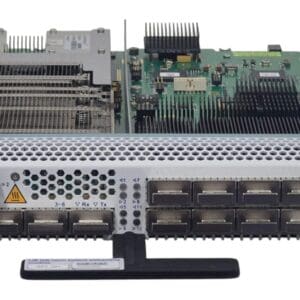 Network switch module with multiple ports.