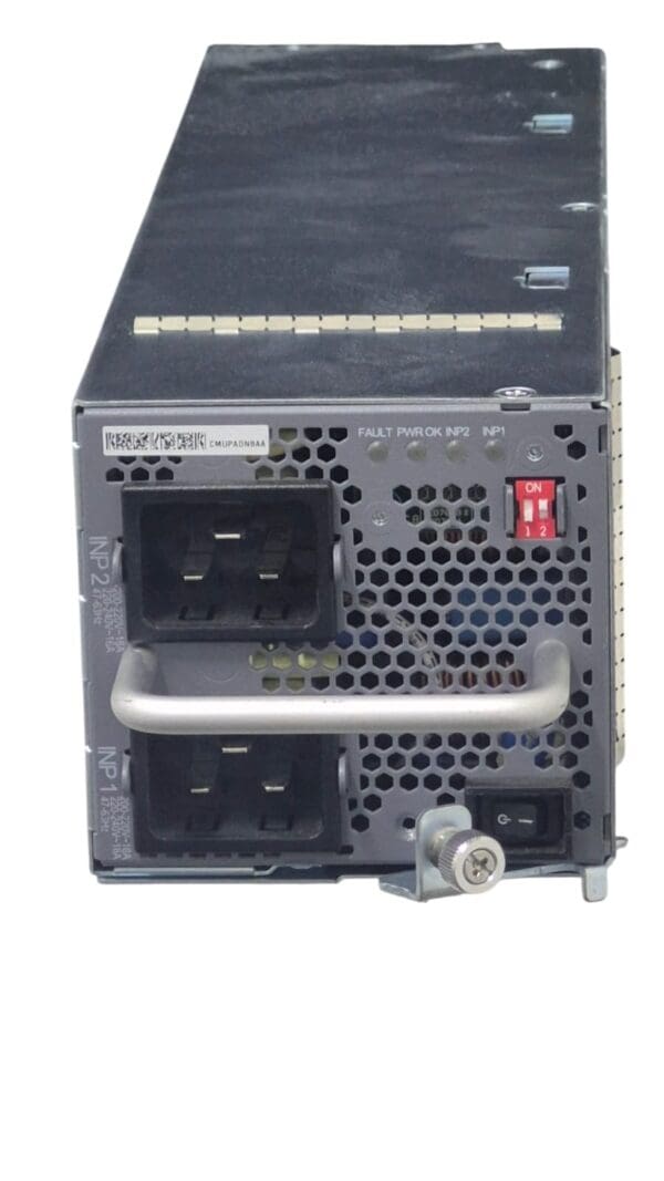 Power supply unit with multiple input ports.