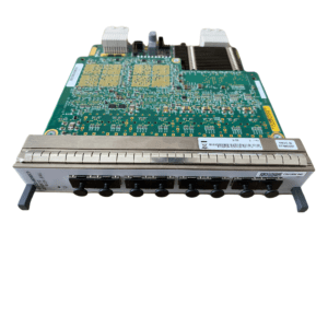 Circuit board with multiple ports and connections.